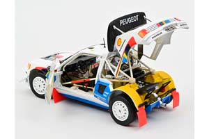 PEUGEOT 205 T16 EVO 2 #1 SALONEN/HARJANNE 2 МЕСТО RALLY MONTE CARLO 1986 — фото 2
