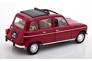 RENAULT 4L 1966 DARK RED — фото 2