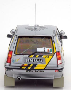 RENAULT SUPER CINQ GT TURBO NO 9 RALLY COTE D IVOIRE 1989 WITH DECALS — фото 5