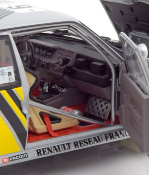 RENAULT SUPER CINQ GT TURBO NO 9 RALLY COTE D IVOIRE 1989 WITH DECALS — фото 9