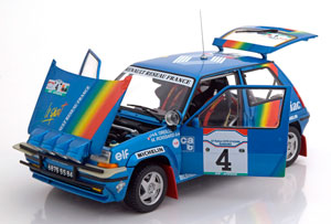 RENAULT SUPER CINQ GT TURBO NO 4 RALLY COTE D IVOIRE 1990 — фото 3