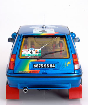 RENAULT SUPER CINQ GT TURBO NO 4 RALLY COTE D IVOIRE 1990 — фото 6