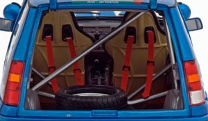 RENAULT SUPER CINQ GT TURBO NO 4 RALLY COTE D IVOIRE 1990 — фото 9