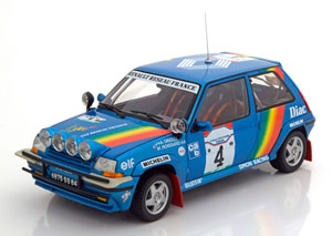 RENAULT SUPER CINQ GT TURBO NO 4 RALLY COTE D IVOIRE 1990