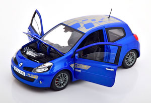 RENAULT CLIO RS F1 TEAM 2007 BLUEMETALLIC SILVER — фото 3