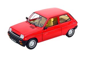 RENAULT 5 ALPINE TURBO 1982 RED SILVER