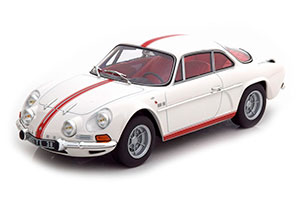 RENAULT ALPINE A110 1600S 1971 WHITE WITH RED