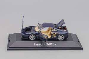 FERRARI 348 TB MERRY CHRISTMAS 1996, BLUE METALLIC — фото 4