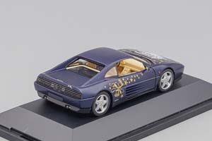 FERRARI 348 TB MERRY CHRISTMAS 1996, BLUE METALLIC — фото 2