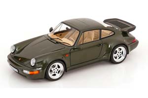 PORSCHE 911 (964) TURBO 3.6 COUPE 1993 GREEN METALLIC