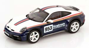 PORSCHE 911 DAKAR ROUGHROADS 2023 BLUE WHITE RED