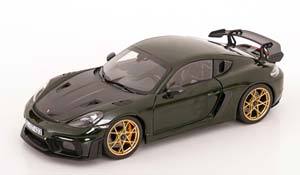 PORSCHE CAYMAN GT4 RS WEISSACH PACKAGE 2023 DARK GREEN