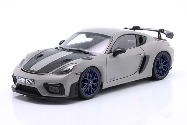 PORSCHE CAYMAN GT4 RS WEISSACH PACKAGE 2023 GREY CARBON-BLACK