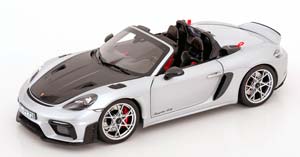 PORSCHE 718 SPYDER RS WEISSACH PACKAGE 2023 SILVER