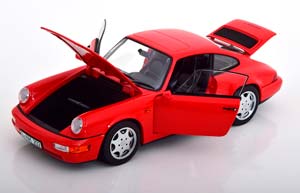 PORSCHE 911 (964) CARRERA 2 COUPE 1990 RED — фото 3