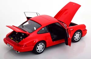 PORSCHE 911 (964) CARRERA 2 COUPE 1990 RED — фото 4