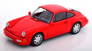 PORSCHE 911 (964) CARRERA 2 COUPE 1990 RED — фото 1