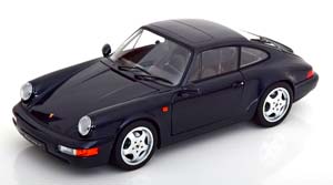 PORSCHE 911 (964) CARRERA 4 COUPE 1990 DARK BLUE METALLIC