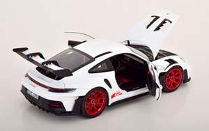 PORSCHE 911 (992) GT3 RS 2022 WHITE RED — фото 4