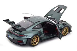 PORSCHE 911 (992) GT3 RS 2024 DARK GREEN METALLIC / ПОРШЕ ГТ-3 РС ТЕМНО ЗЕЛЕНЫЙ — фото 4