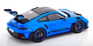 PORSCHE 911 GT3 RS WEISSACH PACKAGE 2022 BLUE — фото 2