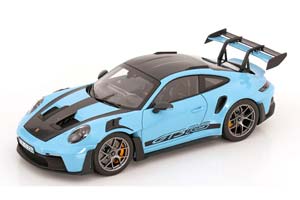 PORSCHE 911 (992) GT3 RS WITH WEISSACH PACKAGE 2022 LIGHTBLUE BLACK