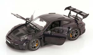 PORSCHE 911 (992) GT3 RS WEISSACH PACKAGE 2022 PURPLE-METALLIC — фото 3
