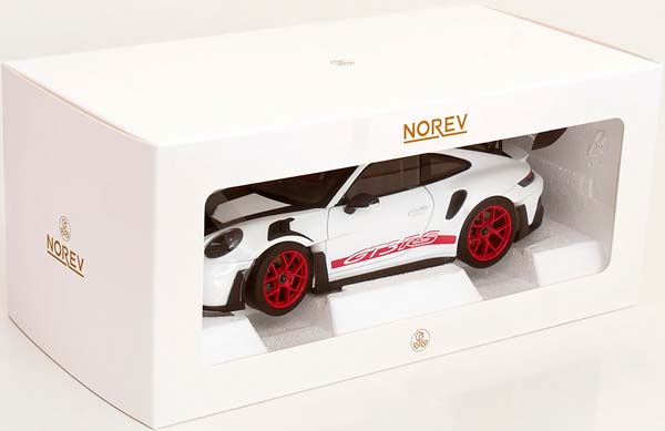 PORSCHE 911 (992) GT3 RS WHITEACH PACKAGE 2022 WHITE / RED / ПОРШЕ 911 992 ГТ3 RS ВХИТИЧ ПАКЕТ БЕЛЫЙ КРАСНЫЙ — фото 5