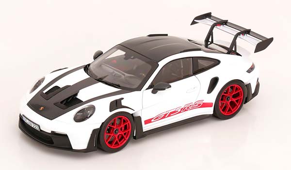 PORSCHE 911 (992) GT3 RS WHITEACH PACKAGE 2022 WHITE / RED / ПОРШЕ 911 992 ГТ3 RS ВХИТИЧ ПАКЕТ БЕЛЫЙ КРАСНЫЙ