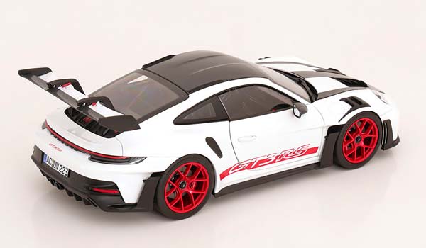 PORSCHE 911 (992) GT3 RS WHITEACH PACKAGE 2022 WHITE / RED / ПОРШЕ 911 992 ГТ3 RS ВХИТИЧ ПАКЕТ БЕЛЫЙ КРАСНЫЙ — фото 2