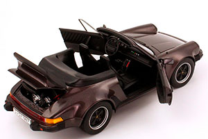 PORSCHE 911 TURBO 3.3 CABRIO 1974 BROWN METALLIC — фото 4
