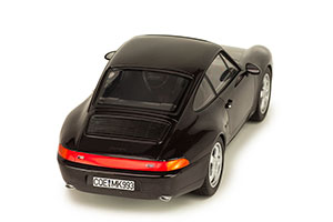 PORSCHE 911 (993) CARRERA COUPE 1993 ЧЕРНЫЙ — фото 4