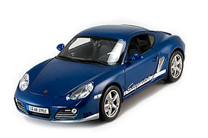 PORSCHE CAYMAN 2009 BLUE
