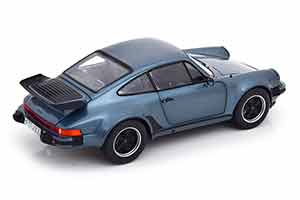 PORSCHE 911 TURBO 3.3 1988 GREY BLUE METALLIC — фото 3