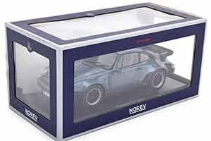 PORSCHE 911 TURBO 3.3 1988 GREY BLUE METALLIC — фото 4