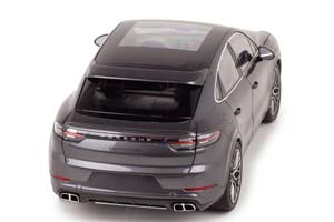 PORSCHE CAYENNE COUPE TURBO 2019 DARK GREY METALLIC — фото 12