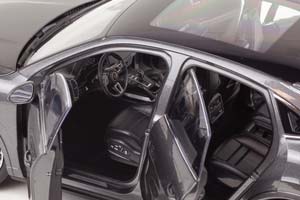 PORSCHE CAYENNE COUPE TURBO 2019 DARK GREY METALLIC — фото 5