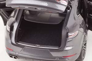 PORSCHE CAYENNE COUPE TURBO 2019 DARK GREY METALLIC — фото 8