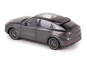 PORSCHE CAYENNE COUPE TURBO 2019 DARK GREY METALLIC — фото 10