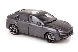 PORSCHE CAYENNE COUPE TURBO 2019 DARK GREY METALLIC — фото 11