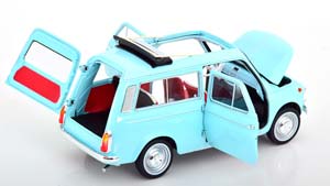 FIAT 500 GIARDINIERA 1964 LIGHT BLUE — фото 3