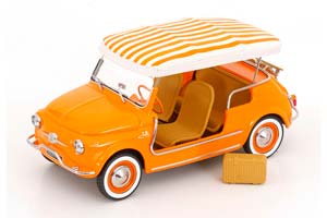 FIAT 500 JOLLY 1965 ORANGE / ФИАТ 500 ДЖОЛЛИ ОРАНЖЕВЫЙ