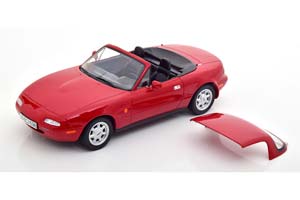 MAZDA MX-5 CABRIOLET 1989 КРАСНЫЙ — фото 3