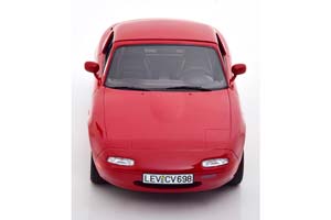 MAZDA MX-5 CABRIOLET 1989 КРАСНЫЙ — фото 4