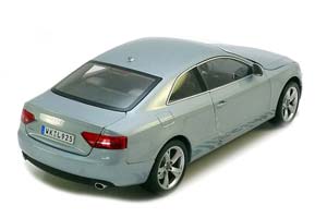 AUDI A5 COUPE 2007 GREY/BLUE METALLIC — фото 2