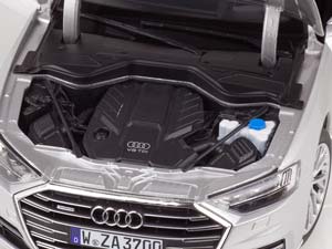 AUDI A8 L (D5) 2019 FLORET SILVER — фото 4