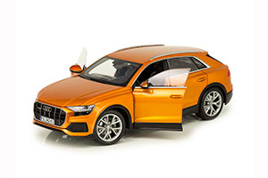 AUDI Q8 4Х4 2018 DRAGON ORANGE METALLIC — фото 11