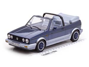VW VOLKSWAGEN GOLF I CABRIOLET BEL AIR 1992 BLUE METALLIC — фото 13