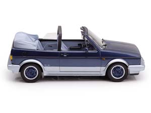 VW VOLKSWAGEN GOLF I CABRIOLET BEL AIR 1992 BLUE METALLIC — фото 5