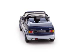 VW VOLKSWAGEN GOLF I CABRIOLET BEL AIR 1992 BLUE METALLIC — фото 9